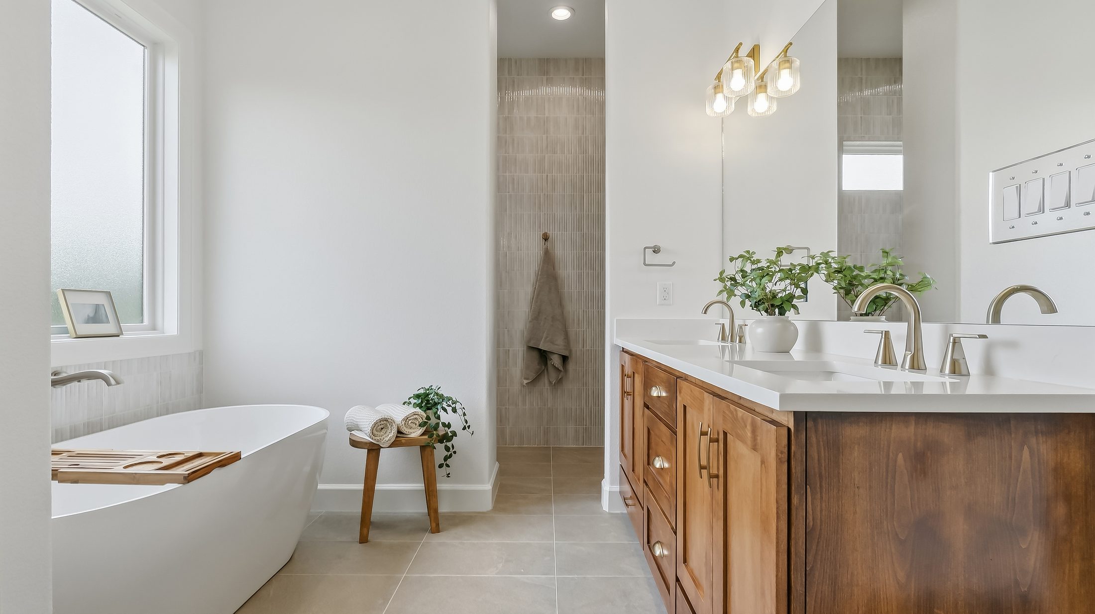 Primary bathroom at 5623 Mill Water Ct.